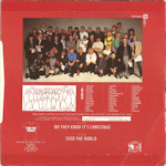 Band Aid - Do They Know It's Christmas? Rear