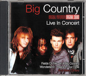 Big Country Live In Concert Front Cover