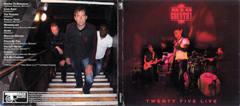 Twenty Five Live Digipak Cover