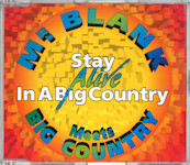 Mr Blank - Stay Alive In A Big Country Front Cover