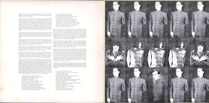 Pete Townshend - All the Best Cowboys Have Chinese Eyes LP Inside Cover