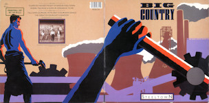 Steeltown Gatefold Promo Outer Cover