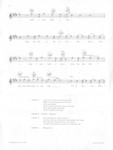 Look Away Sheet Music Back Cover