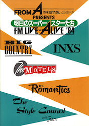 FM Live-Alive 84 Programme Cover