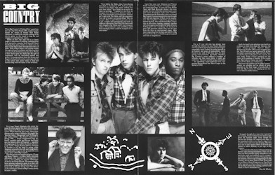 Crossing The Country Tour 1983 Programme innner pages