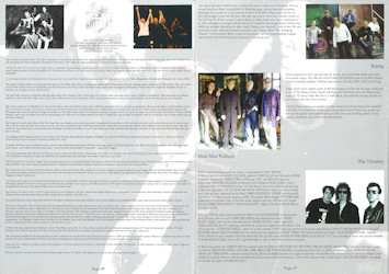 Stuart Adamson Tribute Concert Programme Pages 6 & 7