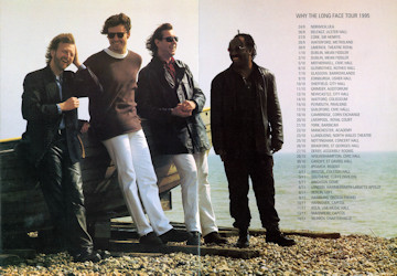 Why The Long Face Tour Programme Pages 2 & 3