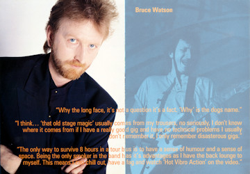 Why The Long Face Tour Programme Pages 8 & 9