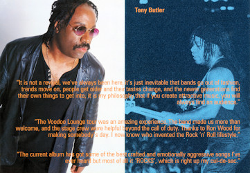 Why The Long Face Tour Programme Pages 16 & 17