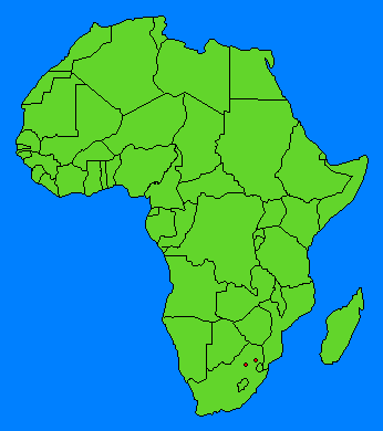 BC Map of Fans - Africa