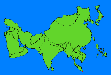 BC Map of Fans - Asia