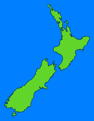 BC Map of Fans - New Zealand