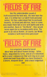 Fields of Fire Rear cover