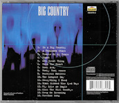 In A Big Country Rear Cover