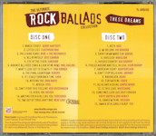 The Ultimate Rock Ballads Collection Rear Cover