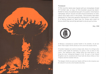 Protect and Survive Booklet Pages 2 & 3