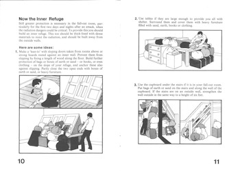 Protect and Survive Booklet Pages 10 & 11