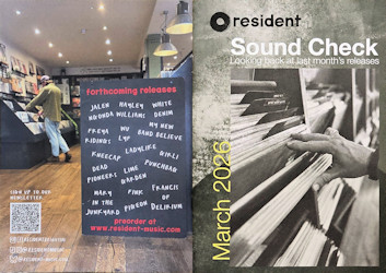 Resident Music Sound Check, March 2026 covers
