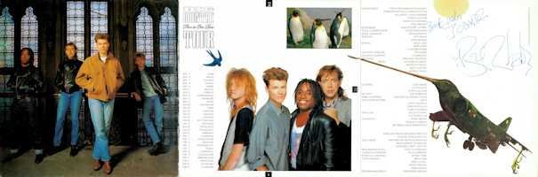 Peace In Our Time '88 Programme Page 1