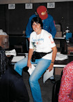 Jan Bremner (with Andrew behind her)